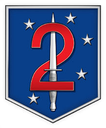 Stickers (Individual)--USMC 2nd Raiders MSOB Emblem